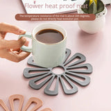 Creative Petal Silicone Heat Insulation Pad (4pcs)