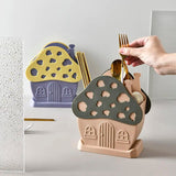 House Shape Cutlery And Multipurpose Holder