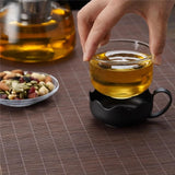 Heat Resistant Glass Teapot With Cups