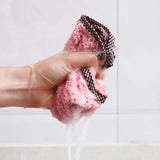 Super Absorbent Microfiber kitchen Dish Cloth (4pcs )