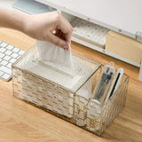 Luxury Acrylic Tissue Box With Holder