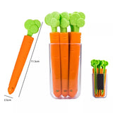 Magnetic carrot sealing clip