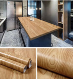 Self adhesive wooden sheets