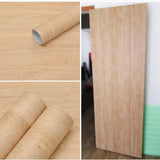 Self adhesive wooden sheets