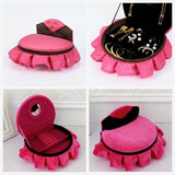 Bed shape jewellry organizer