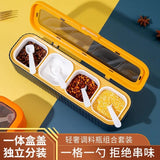 Luxury 4Grid Integrated Spice Box