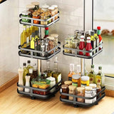 Rotating Iron Storage Rack