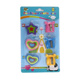 Fancy Eraser Plus Sharpener Set