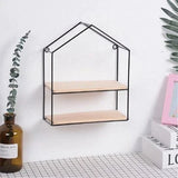 Wall Mounted House Shape Shelf