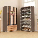 7 layer Printed Shoe Rack