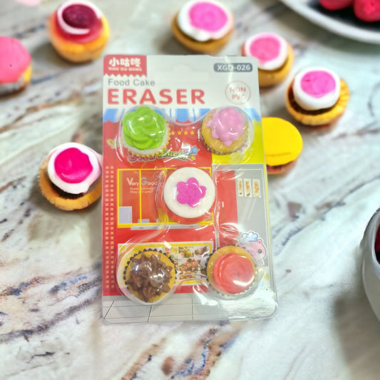 Fancy Cupcakes Style Erasers