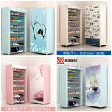 7 layer Printed Shoe Rack