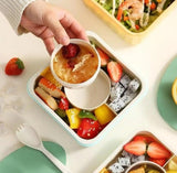 Lunch Box With Separate Partition (Microwave Safe)