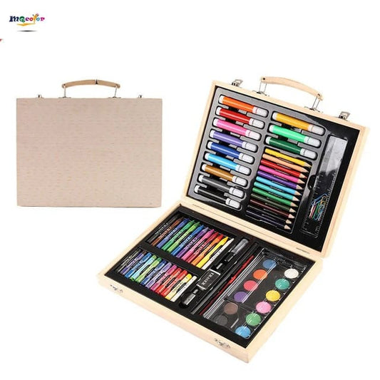 68Pcs Wooden Art Box