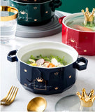 Nordic Ceramic Serving Bowl