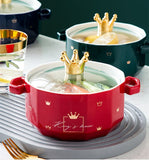 Nordic Ceramic Serving Bowl