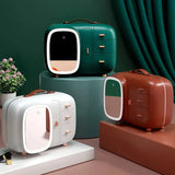 Cosmetic Organizer With Led Light Luxury +Jewelry Desktop Drawer Manager Beauty Case