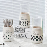 Cutlery Holder With lid