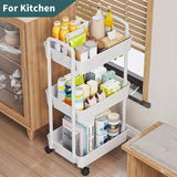 3 Layer Smart Cart With Wheels