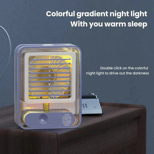 Compact USB-Powered Desktop Air Cooling Solution