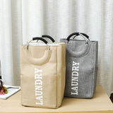 Portable Folding Laundry Basket (Heavy Quality)