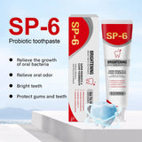 Yayashi SP6 Whitening Toothpaste 120gβ Removes Stains from Coffee, Tea & Smoking