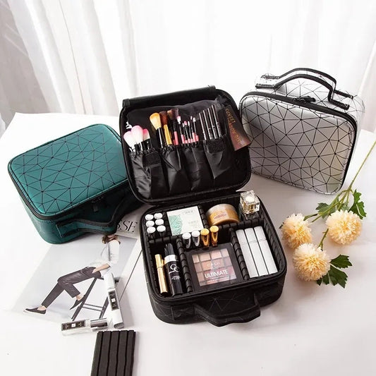 PU Travel Cosmetic Organizer Bag