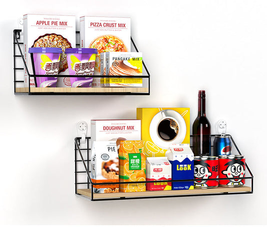 Checks and Boxes Wall Shelf