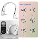 Portable Rechargeable Neck Fan