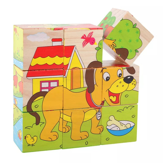 Wooden Educational Puzzel