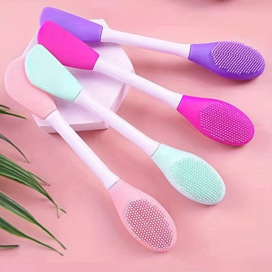 Double Headed Silicone Mask And Cleansing Brush