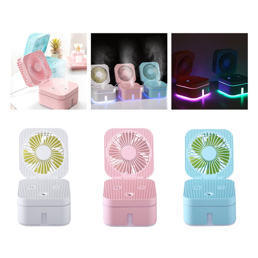 Wireless Mist Fan With Night Bulb