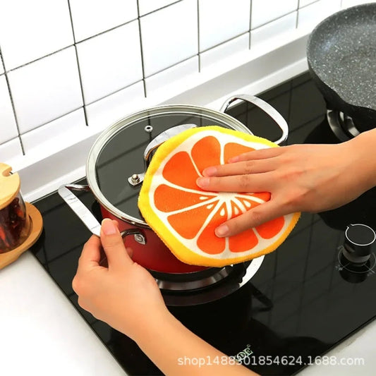 Fruit Pattern Kitchen Cleaning Towel