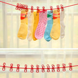 Clothes Drying Rope With 12 Clips