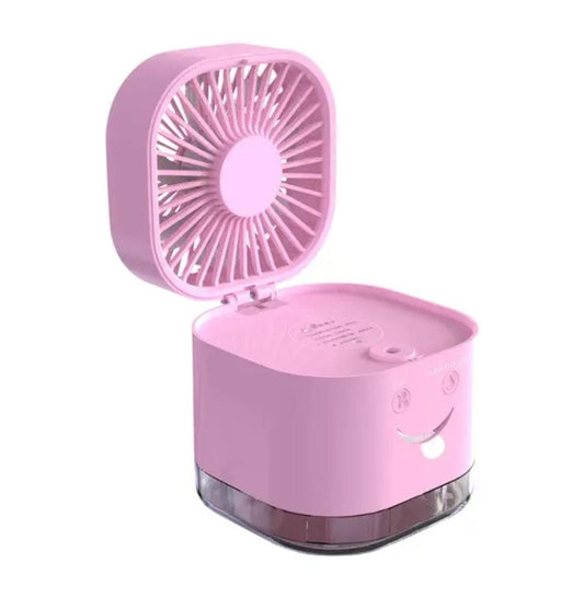 Wireless Mist Fan With Night Bulb